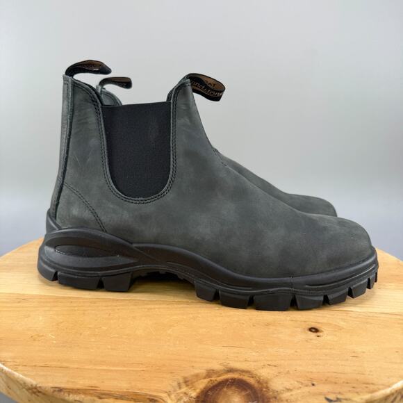 Blundstone 2238 Chelsea Boot Mens Size 12 US (11 AU) Elastic Sided Rustic Black - Picture 1 of 8